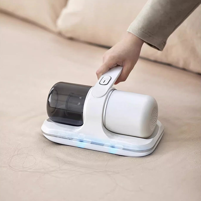 Portable Handheld Vacuum Cleaner | Powerful Bed Vacuum & Pet Hair Remover | Rechargeable Cordless for Carpets & Floors | USB Charging