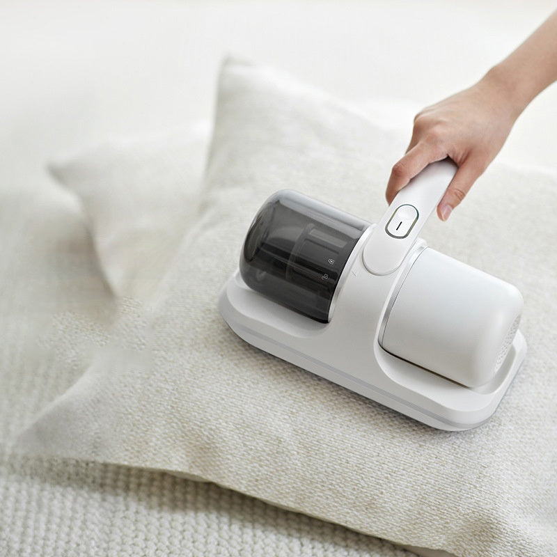 Portable Handheld Vacuum Cleaner | Powerful Bed Vacuum & Pet Hair Remover | Rechargeable Cordless for Carpets & Floors | USB Charging