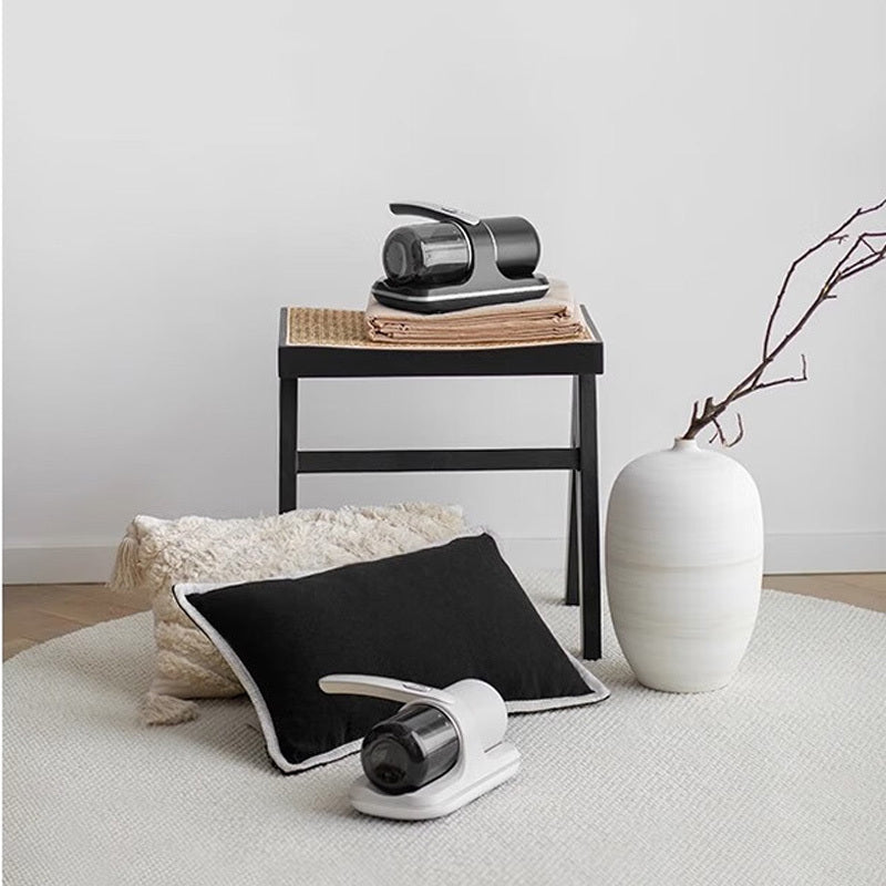 Portable Handheld Vacuum Cleaner | Powerful Bed Vacuum & Pet Hair Remover | Rechargeable Cordless for Carpets & Floors | USB Charging